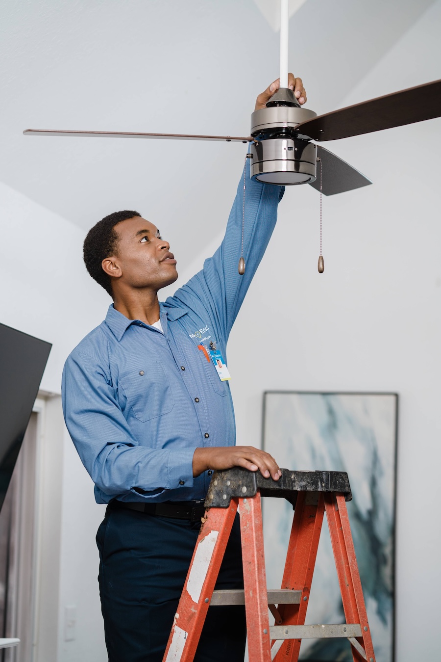 Ceiling Fan Replacement in Grafton, VA