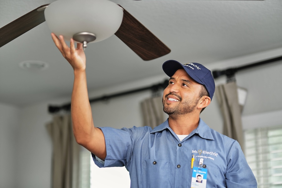 Ceiling Fan Replacement in Norfolk, VA