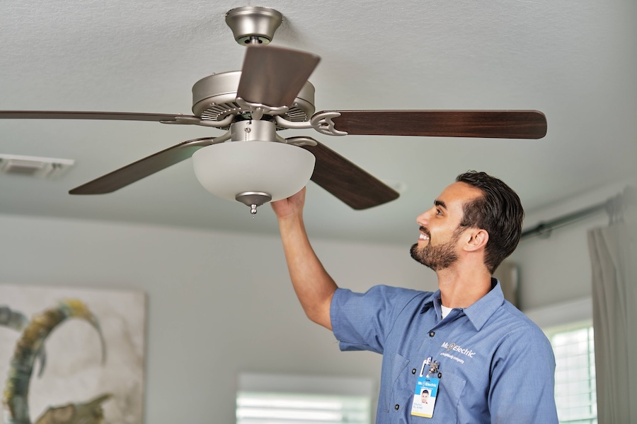 Ceiling Fan Replacement in Poquoson, VA